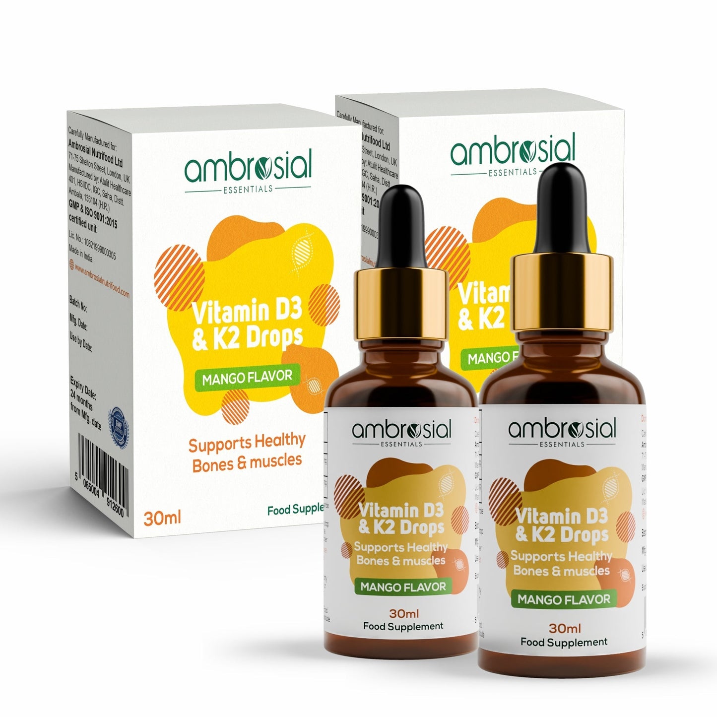 Vitamin D3 & K2 Drops