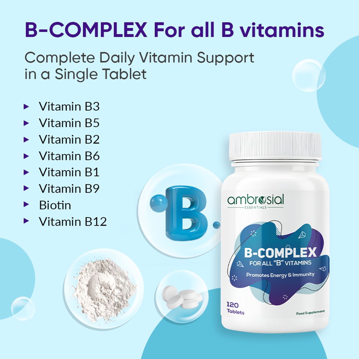 Vitamin B-Complex Tablets