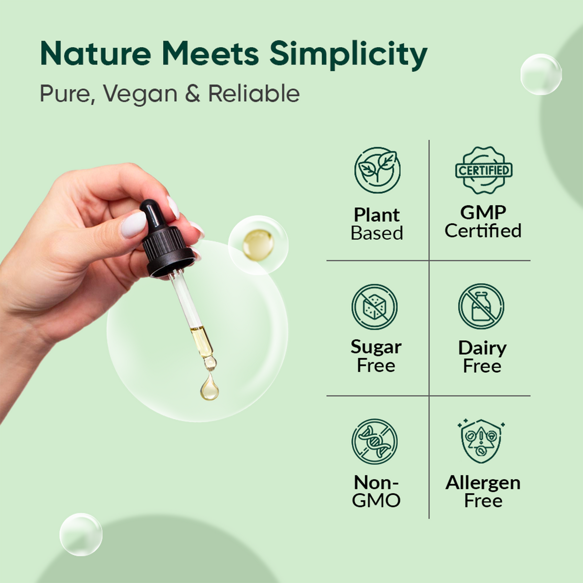Lion’s Mane Vegan Drops