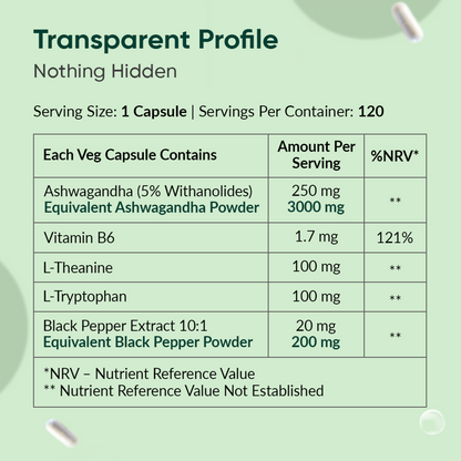 Ashwagandha Capsules Pro - 3000mg