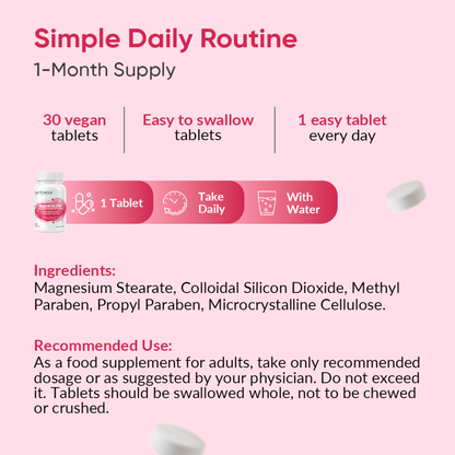 Gluta-Glow L-Glutathione 500mg Tablets