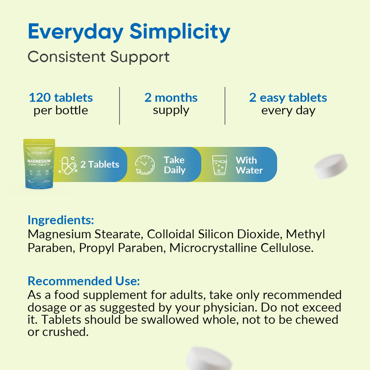 Magnesium & Zinc Tablets