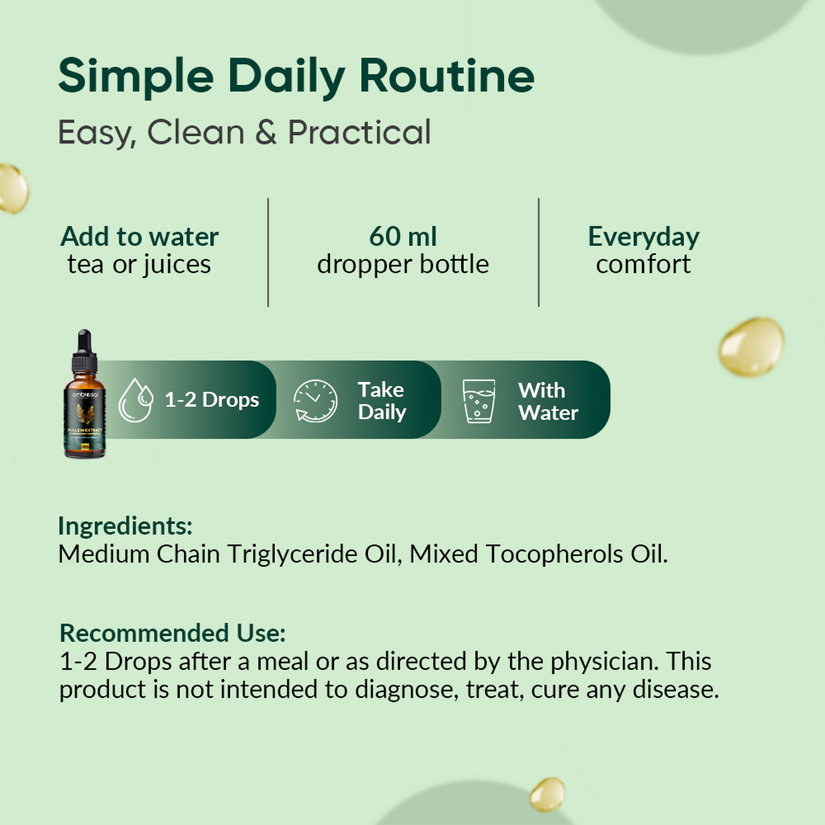 Mullein Extract Drops