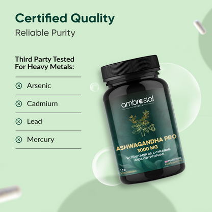 Ashwagandha Capsules Pro - 3000mg
