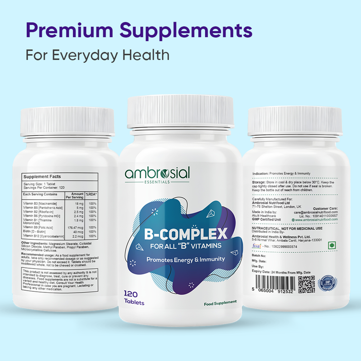Vitamin B-Complex Tablets