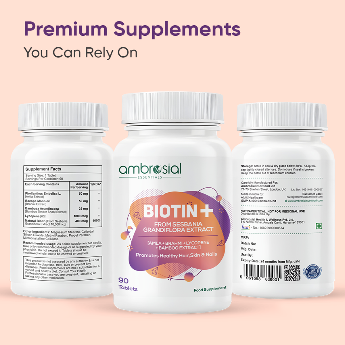Biotin+ Tablets