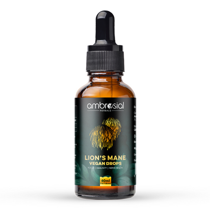 Lion’s Mane Vegan Drops