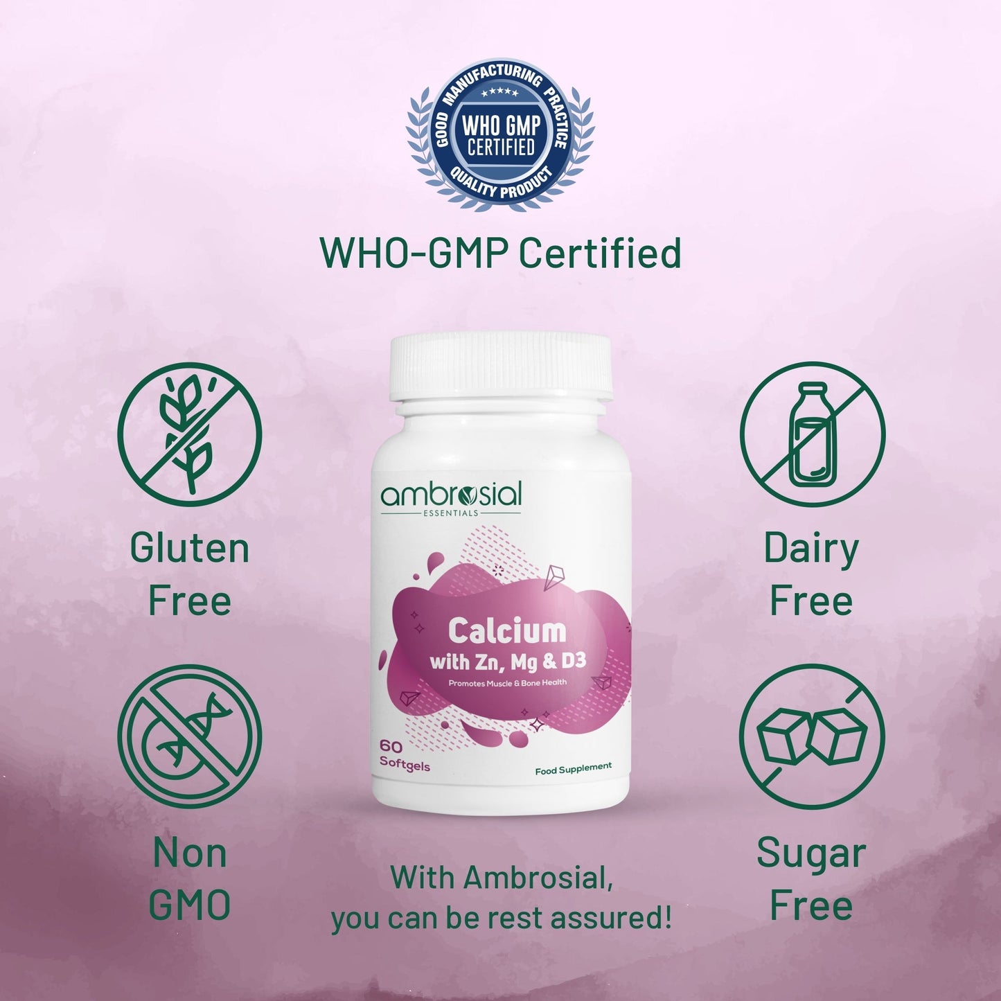 Calcium with Zinc, Magnesium & D3